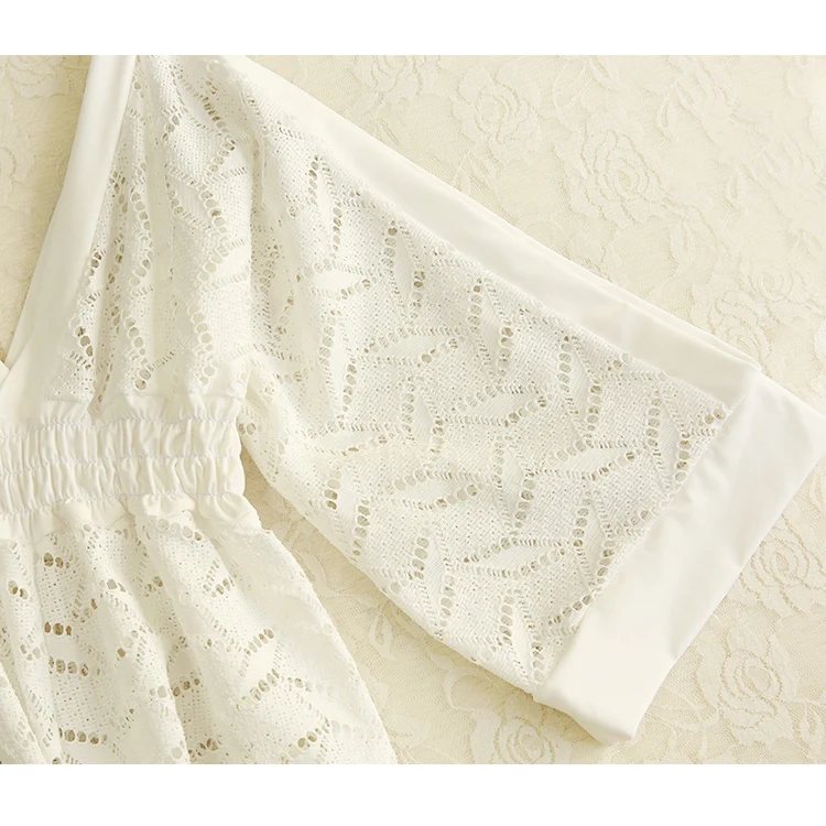 Бикини 2017 новинка пуш-ап женский кружевной купальник Ретро стиль черный белый