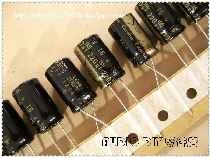 10 шт./30 шт. электролитические конденсаторы ELNA Cerafine Series 2020 мкФ/16V 220|electrolytic capacitors|audio