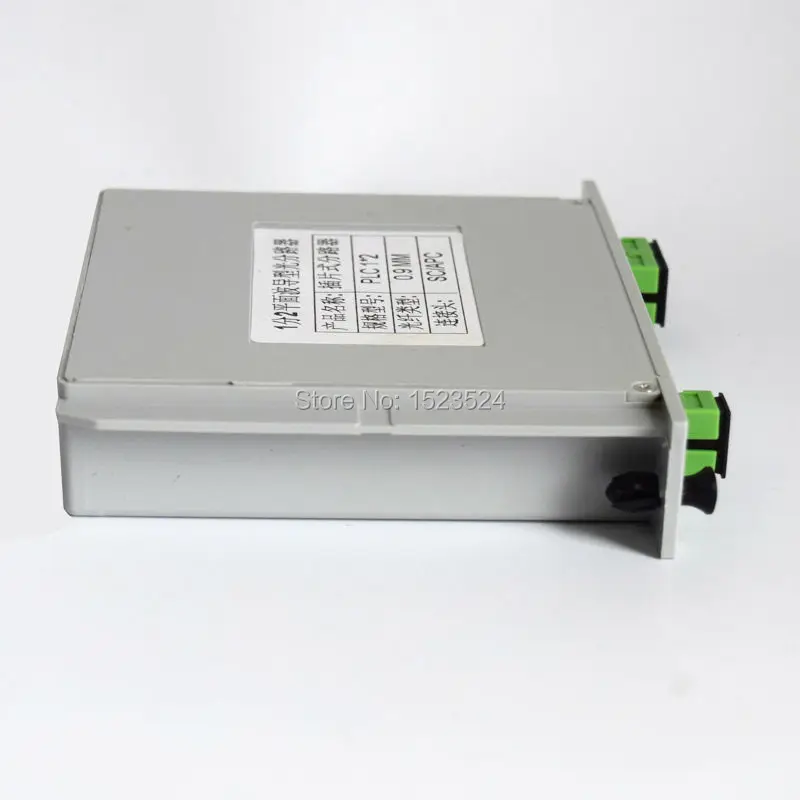 Бесплатная доставка 1x2 LGX коробка кассета карточка вставка SC/APC PLC разветвитель