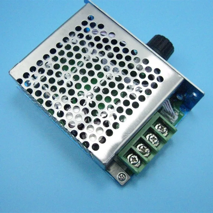 DC12-50V 30A 360 Вт~ 1500 Вт ШИМ-регулятор скорости двигателя, переключатель, металлический корпус, широтно-импульсная модуляция, бесступенчатый модуль управления