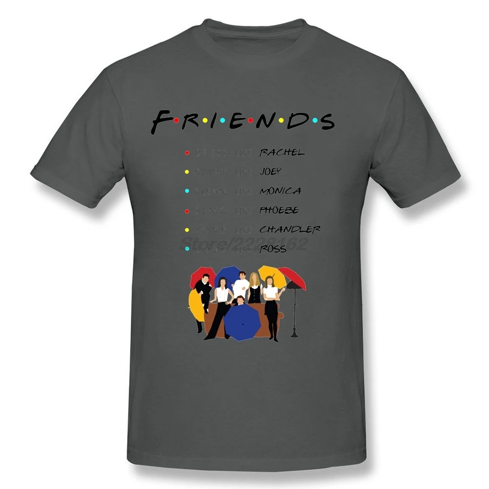Футболка мужская с надписью Be like Friends TV Show Мужская персонализированная футболка