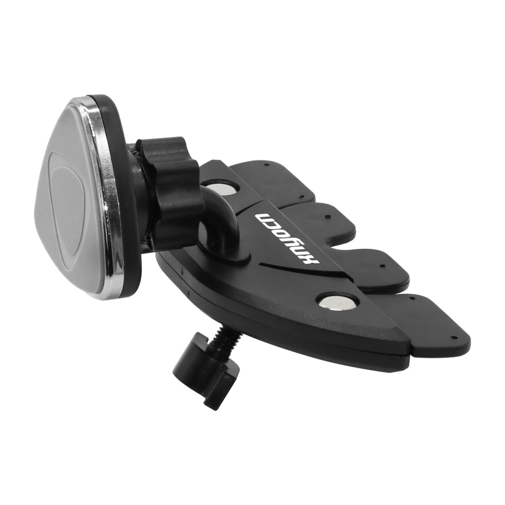 tablet car mount cd slot holder mobile phonetabletsgps magnetic stand car 360 rotation bracket for iphone ipad pro air 2 mipad free global shipping