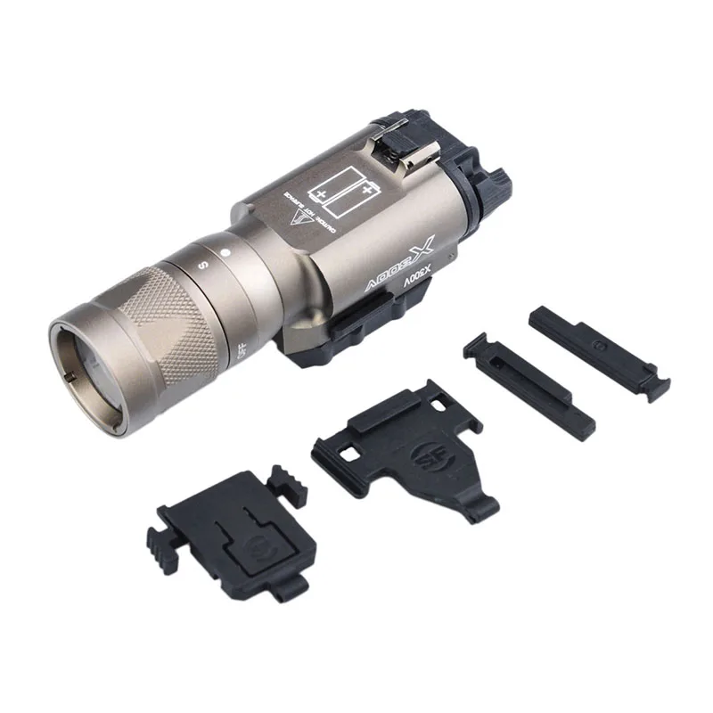 Seigneer Airsoft X300V тактический фонарик вампира светодиодный Strobe Light версия оружейный фонарь Surefir X300 пистолет свет EX381