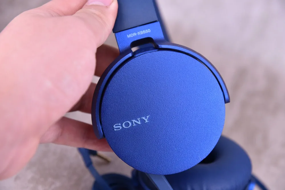 Б/у оригинальная гарнитура SONY MDR XB550AP Extra Bass стереогарнитура громкой связи
