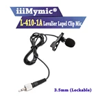 IiiMymic Pro Lavalier клипса для фиксации к одежде кардиоидный Конденсор микрофон для Sennheiser беспроводной нательный передатчик 3,5 мм запираемый