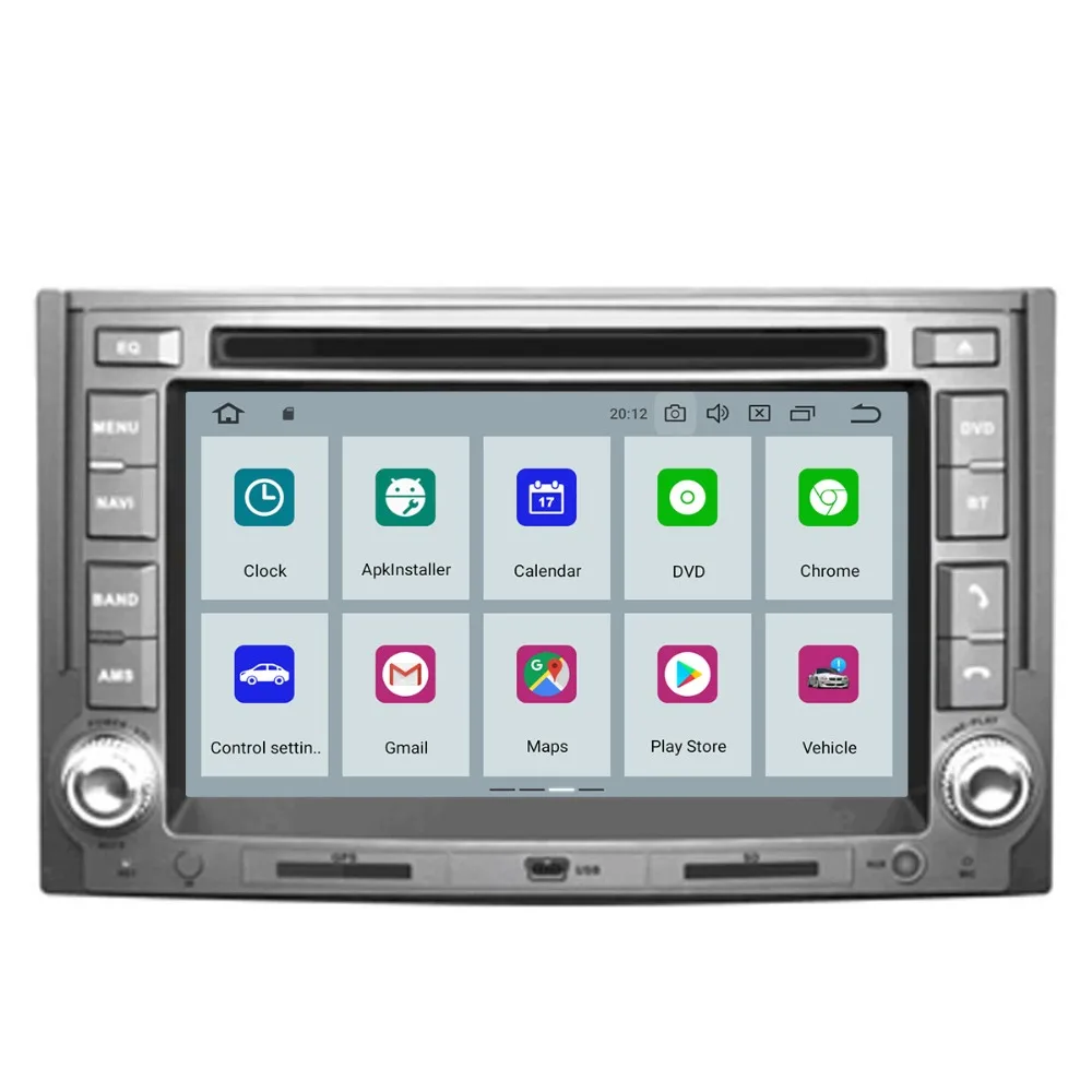 Автомобильный мультимедийный плеер 2 Din Android 9 4 ГБ ОЗУ для Hyundai H1 Grand Starex 2007 2008 2009 2010