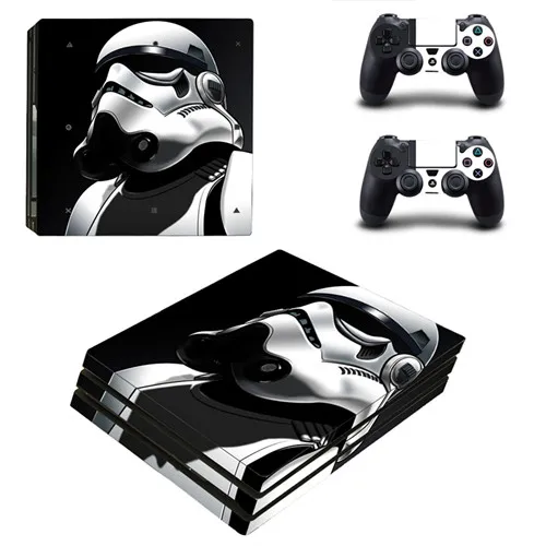 YSP4P-0414 Звездные войны Дарт Вейдер PS4 про кожу Стикеры наклейка для Игровые приставки 4 консоли и 2 контроллера PS4 про кожу Стикеры винил аксессуар - Цвет: YSP4P-0414