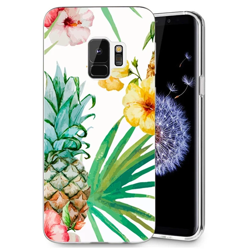 TPU чехол для Samsung Galaxy S7 edge S9 Plus A3 A5 2016 2017 prime J1 J2 J3 J5 J7 цветной мягкий задней панели