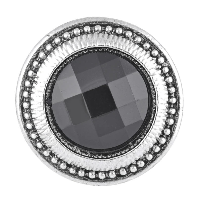 Серый Цвет дизайн кнопки 18 мм Оснастки Подвески fit Имбирное печенье jewelry Vn