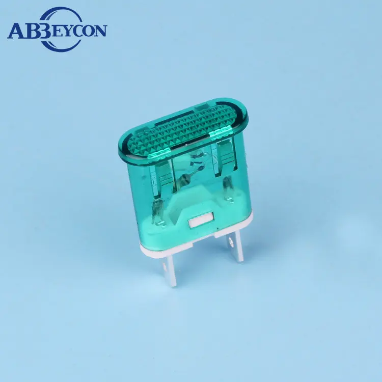 Abbeycon XCD2 квадратная красная зеленая женская пластиковая 2 контактная паяльная
