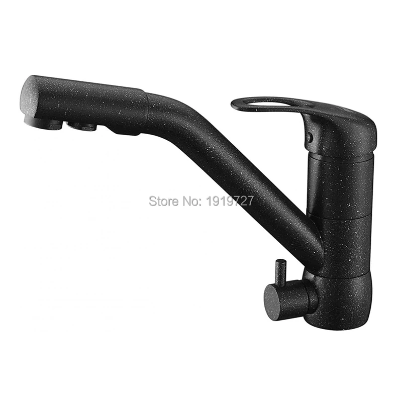 

Newly 360 Rotation Osmosis Water Filter Sink Taps Granite Mixer Swivel Water Purification 3 Way Filter Kitchen Faucets