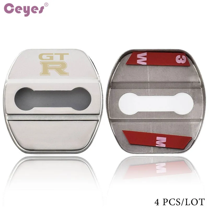 Ceyes Car Cover Styling Case For Nissan GTR Juke Qashqai GT-R Auto Emblems Tiida Teana GT R Accessories Car-Styling 4pcs/lot | Автомобили