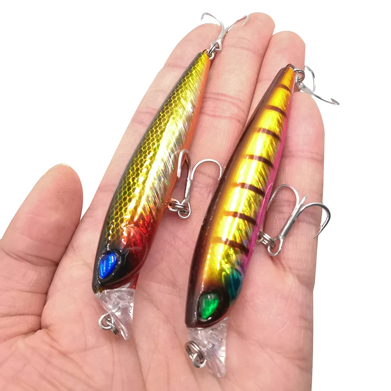 OUTKIT Minnow Воблер для рыболовной наживки Crankbait плавающий 9 см 10 г искусственные