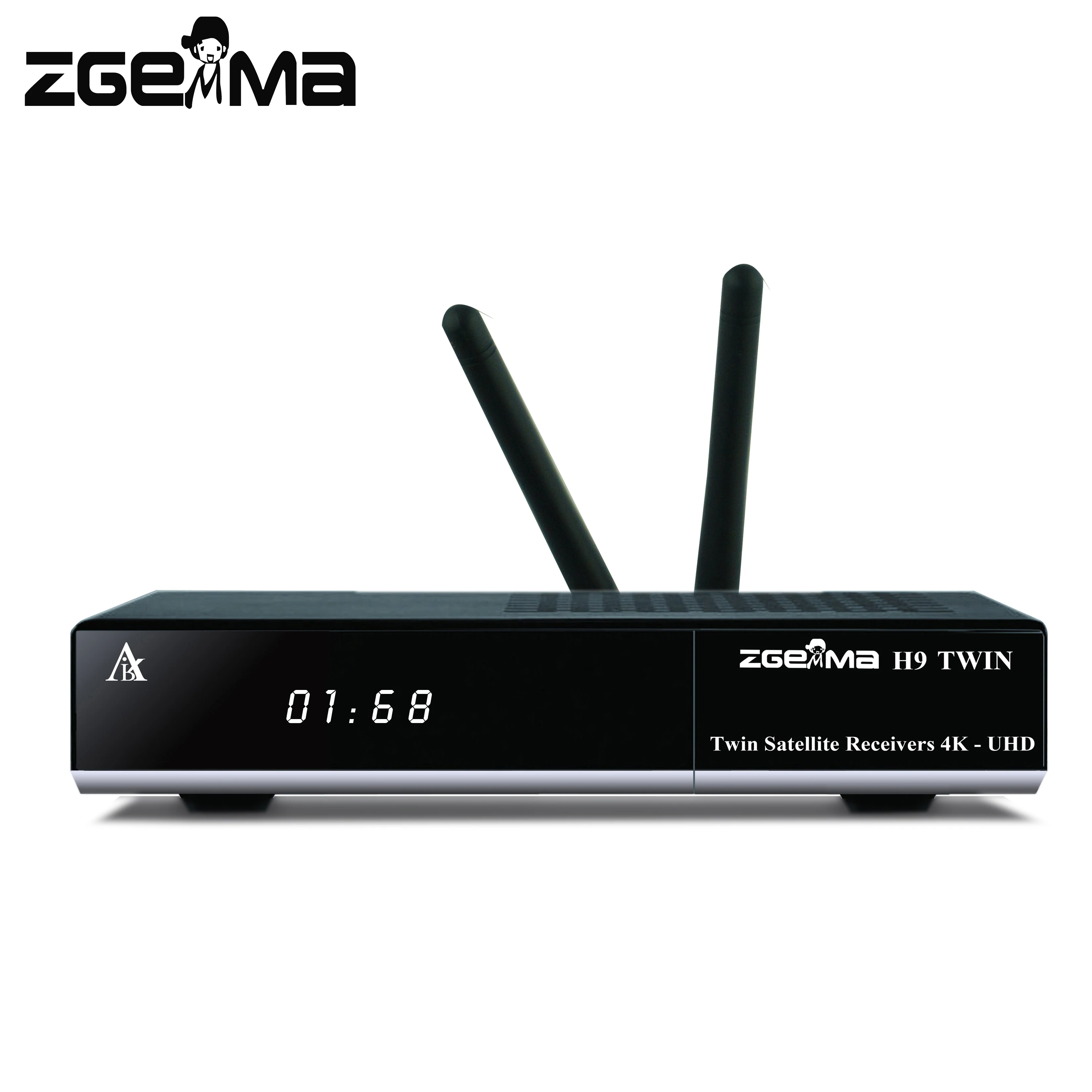 2 шт./лот zgemma h9twin Engima2 Linux twin DVB S2X CA + два CI со встроенным Wi Fi|Спутниковое ТВ| |