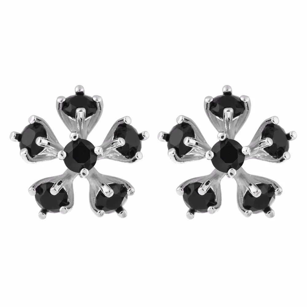 Серьги-гвоздики с цирконом от известного бренда высокого качества ER-222