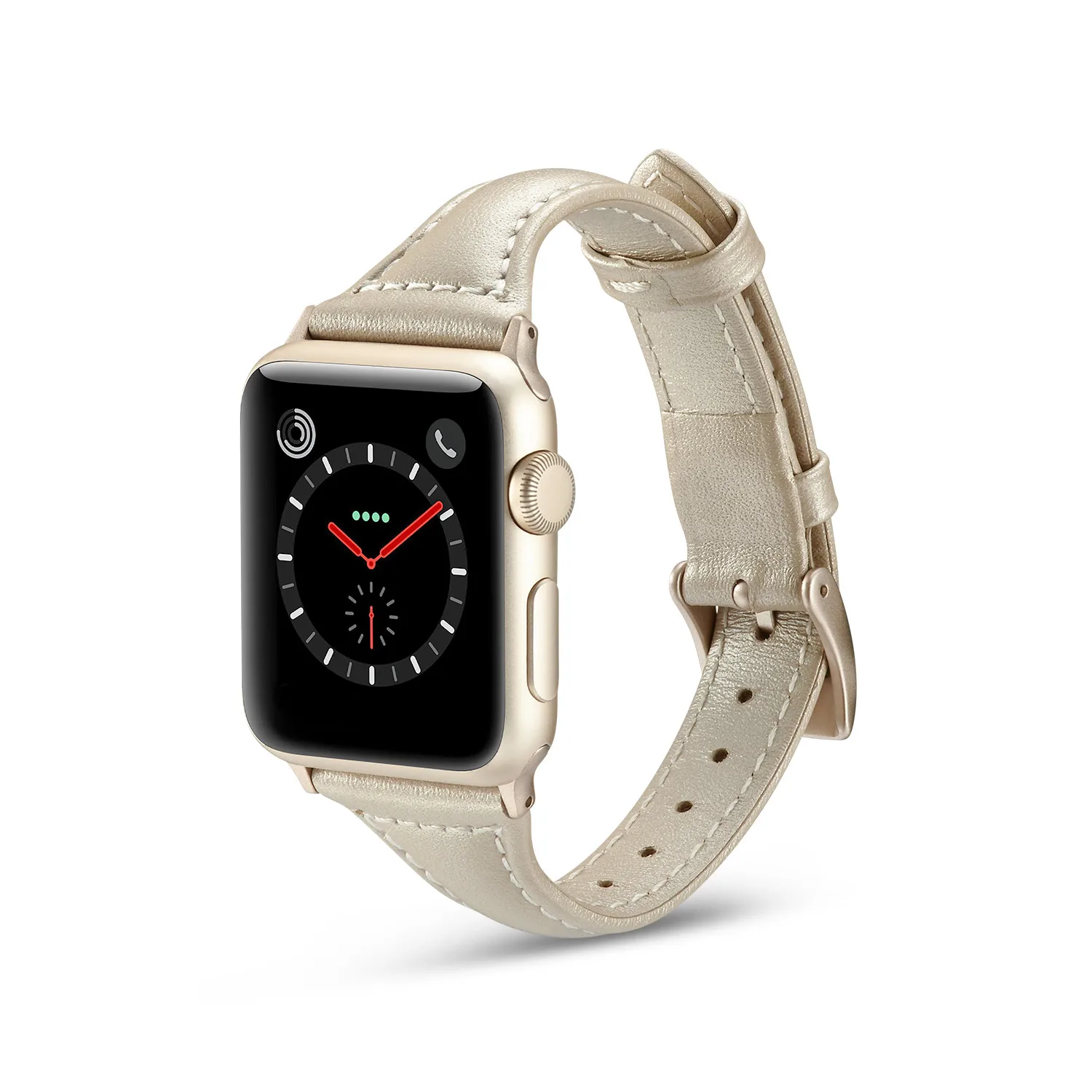 Кожаный ремешок для Apple Watch 38 мм 40 мм 42 мм 44 мм, Apple сменный ремешок для наручных часов Ремешок Браслет для iwatch Series 4 3 2 1