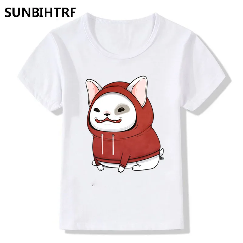 Футболки с принтом в очках и галстуках для больших мальчиков девочек детские