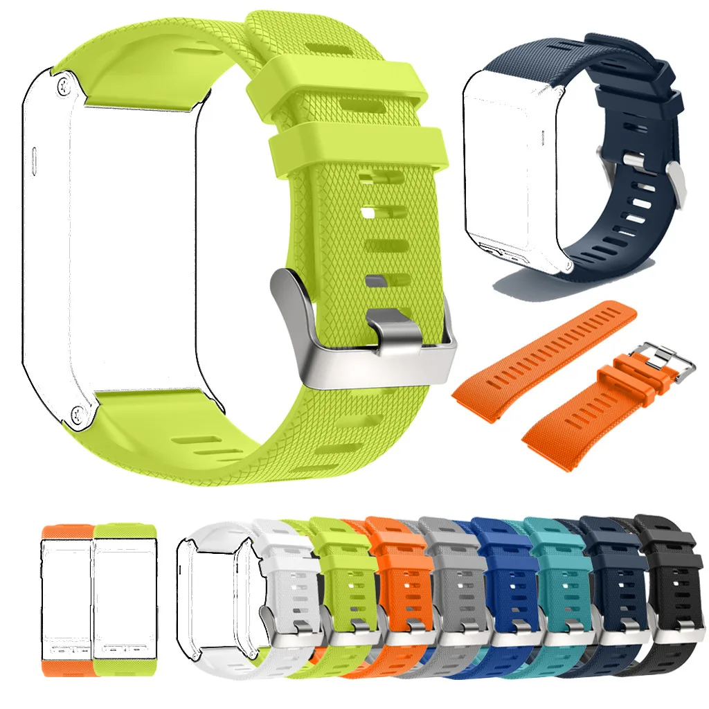 Замена мягкий силиконовый спортивный ремешок Ремешок для Garmin Vivoactive HR замена Браслет ремешок умные часы аксессуары