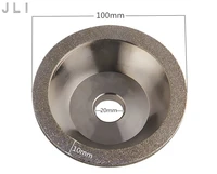jli 100mm 6080100120150180240400 diamond grinding wheels grain cutting disc bowl type saw blade grinding abrasive tools