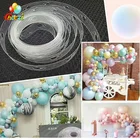 5 м воздушный шар клеевая цепь ПВХ резиновая Свадьба Вечеринка день рождения фон с воздушными шарами декоративный шар цепочка Арка 410 отверстий DIY Украшение