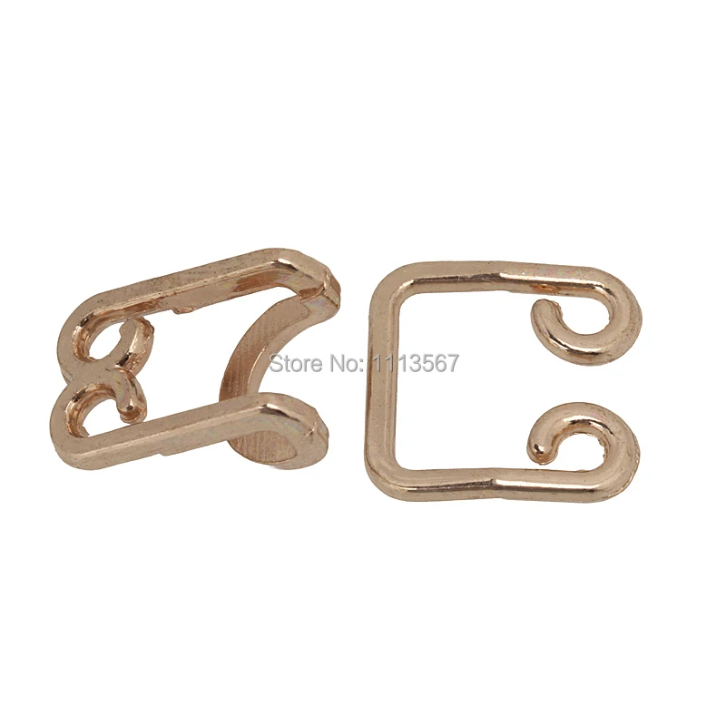 100 набор ремесло золотой тон крючок и глаза застежка удлинитель талии пуговица