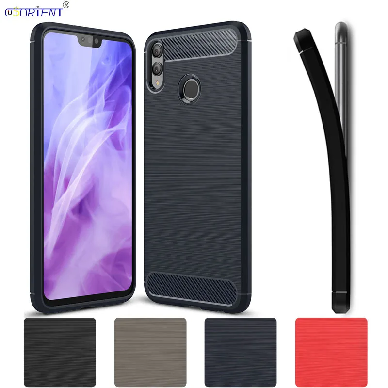 Huawei Honor 8X 8 X GLORY JSN LX2 L22 LX3 чехол из углеродного волокна силиконовый Honor8X GLORY8X L23 L21 L42