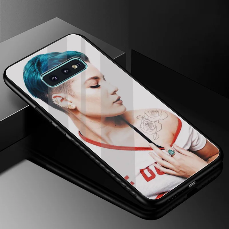 Стеклянный чехол из ТПУ для Samsung Galaxy Note 8 9 S10 S7 Edge S8 S9 Plus | Мобильные телефоны и