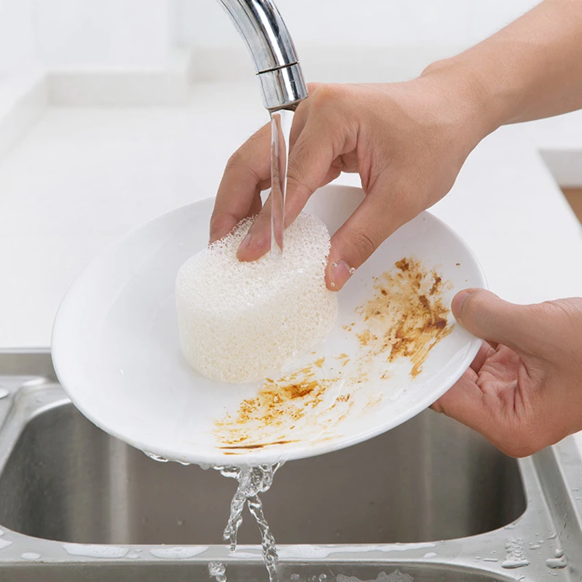 

2 шт. белый Губка для мытья посуды Волшебная тряпка для уборки сильные моющие мыть ластик уборщик Кухня чистящие средства