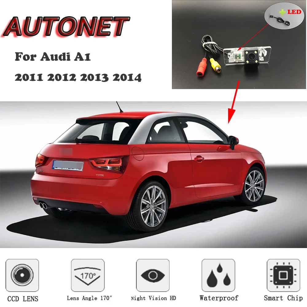 Камера заднего вида для Audi A1 2011 2012 2013 2014 CCD/номерной знак|Камеры авто| |