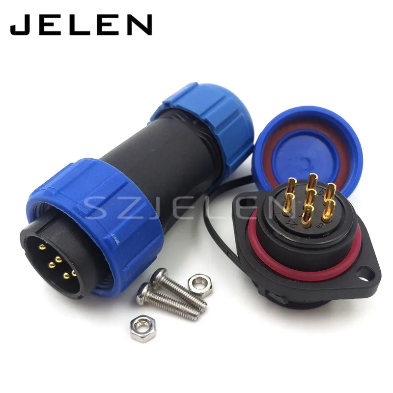 SP2110 высокое качество IP68 Солнечный разъем Мужской Женский Разъем питания