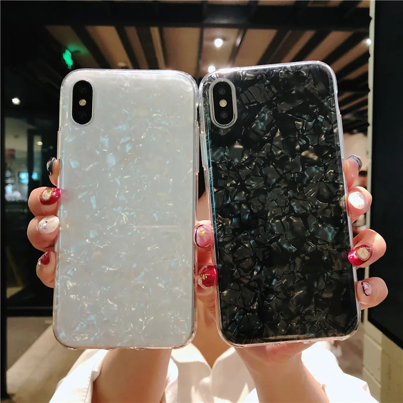 Блестящий чехол для Huawei P Smart Plus Nova 3 P30 P20 Mate 20 P10 Lite, мягкий силиконовый чехол из ТПУ для Honor 8X 7C 7A Pro