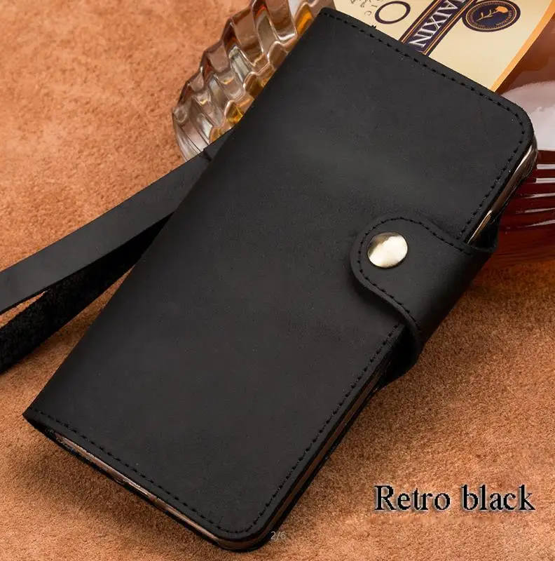 black Genuine PULL-UP Leather Flip case for Huawei P20 P30 Pro Lite Mate 20 30 Pro phone Bag For Honor 8X 20i 10 20 Pro Sling Magnetic - Цвет: black