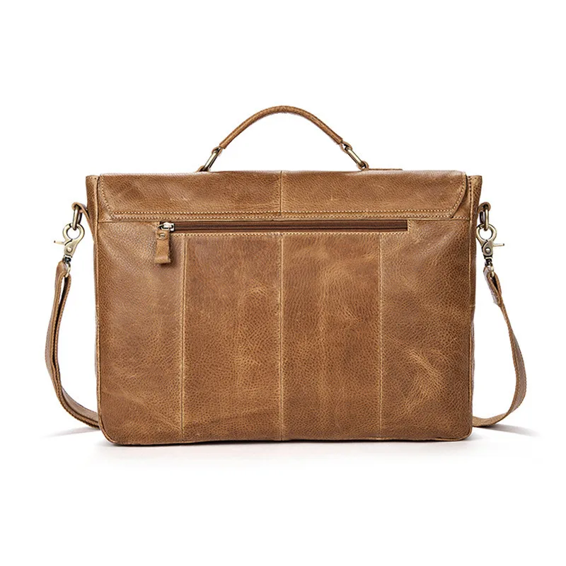 Dermal male bag Europe and the United States casual retro head layer cowhide man single shoulder slant handbag | Багаж и сумки