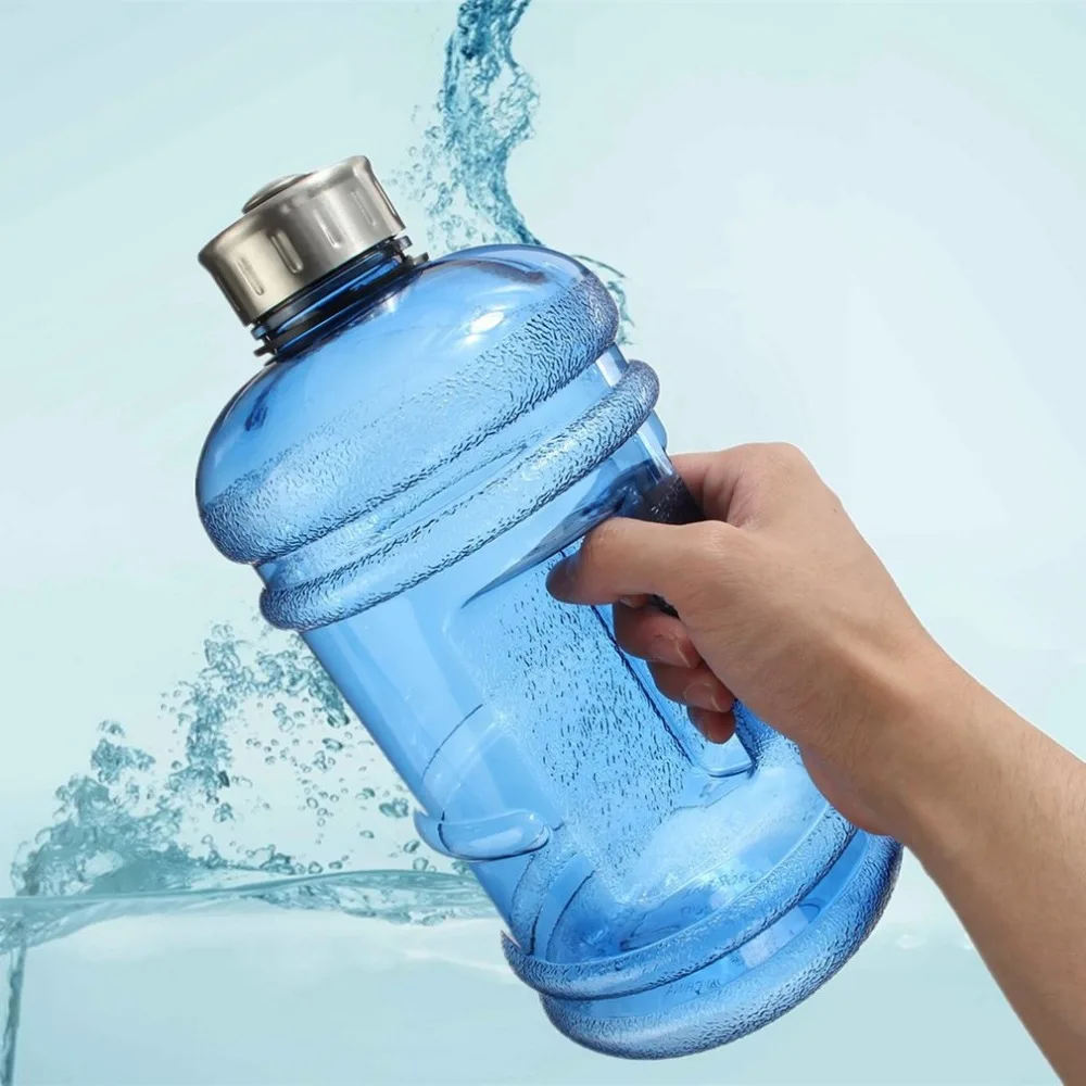 2.2L большая бутылка для воды большая емкость чайник для спорта на открытом воздухе тренажерный зал фитнес бутылка для воды для тренировок Кемпинг бег