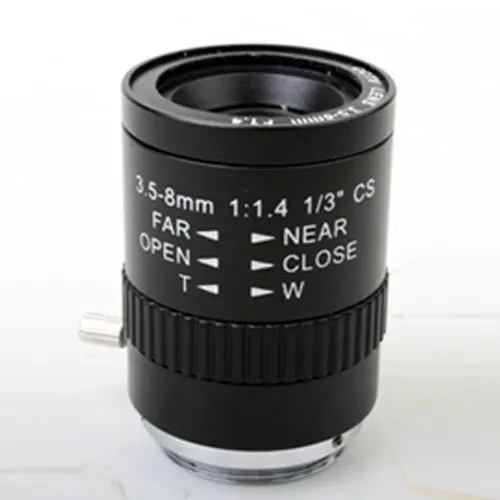 4 шт./лот 1/3 &quotCS F1.4 ручная линза для видеонаблюдения Lris 3 5 8 мм камеры безопасности