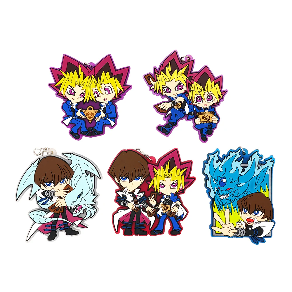 Дуэль Монстры аниме юги Муто сэто Кайба Yu-Gi-Oh!-ANB резиновый брелок | Игрушки и хобби