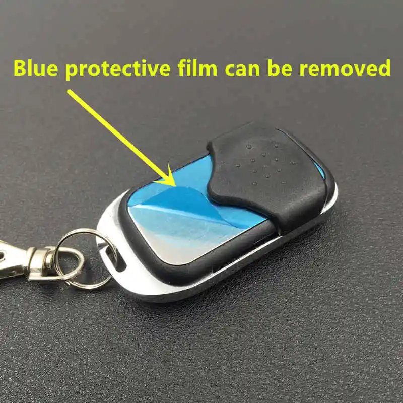 433 mhz RF Remote Control Copy code cloning Electric gate duplicator Key Fob learning garage door controller included Battery (art.: 79a509e4c) - 79a509e4c