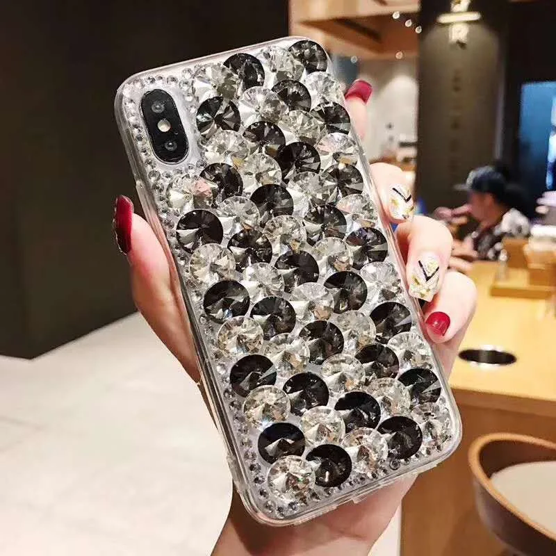LaMaDiaa чехол для телефона HuaweiP9 P10 P20 P30 P40 PLUS Lite Mate 10 20 30 Pro роскошный блестящий с
