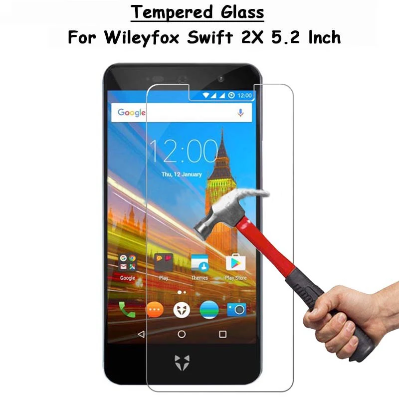 Закаленное стекло 9H 2.5D для Wileyfox Swift 2X Премиум Защитная пленка экрана 2X5 2 &quot