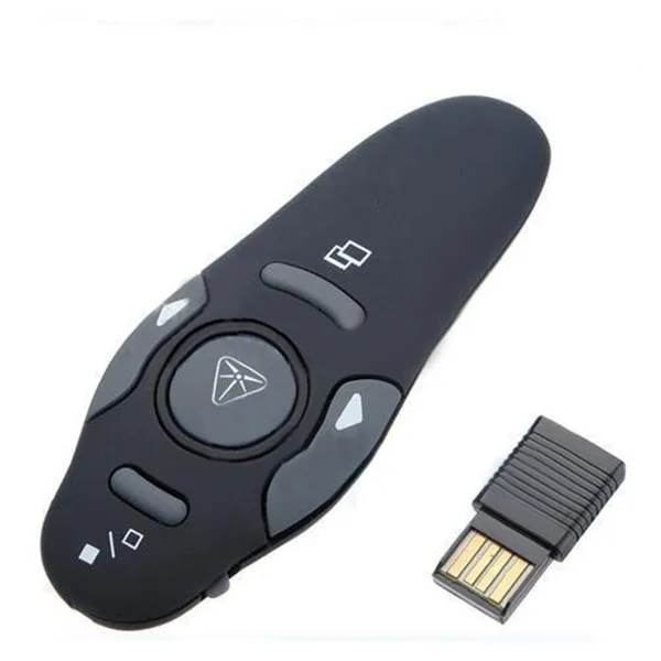 Универсальный 2 4 ГГц USB беспроводной Presenter с красными лазерными указателями RF