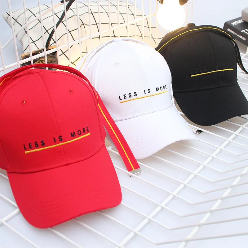 

NEW fashional 2018 classical longtape style letter embroidery Hats adjustable Baseball cap unipue
