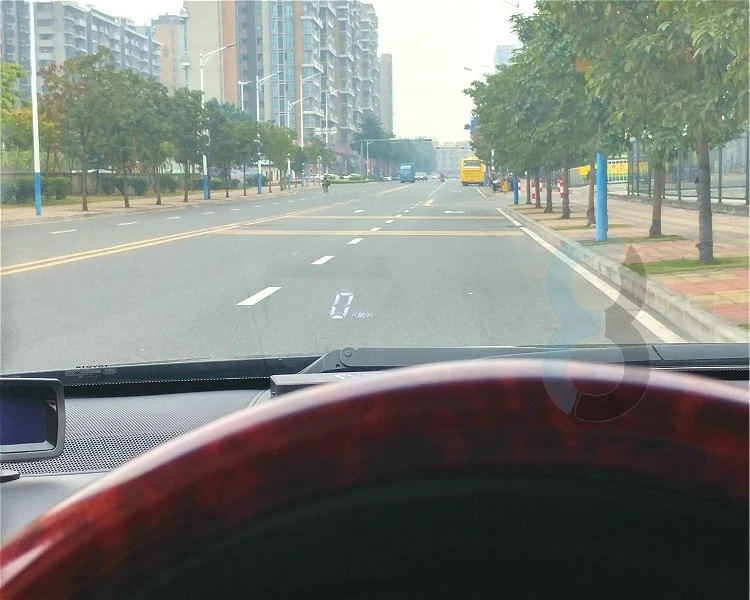 Белый Цвет автотранспортных средств a100s HUD талии Мониторы OBD2 вождения компьютер