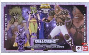 BANDAI Tamashii нация святая Ткань Миф фигурка Ophiuchus Shaina VS Cassiu Luxry версия от ST Seiya - Цвет: Черный