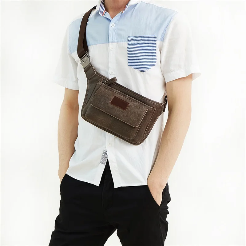 100% натуральная кожа поясная сумка модные мужские сумки из коровьей кожи
