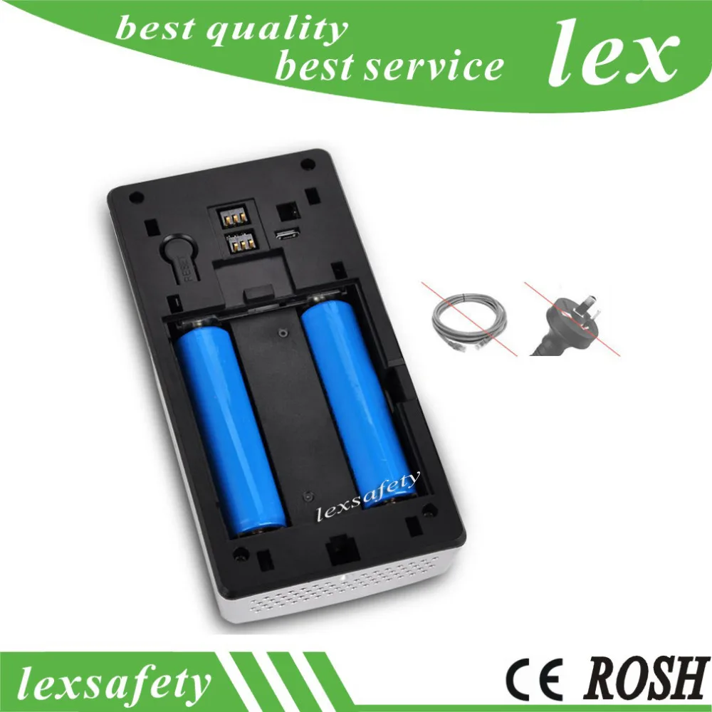 720p беспроводной IP дверной звонок Камера PIR видео телефон для двери батарея