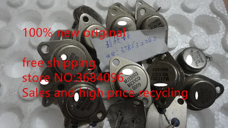 MJ15003 MJ15004 MJ15003G MJ15004G old NOS Бесплатная доставка 4 пары 50 пара/лот|Реле| |