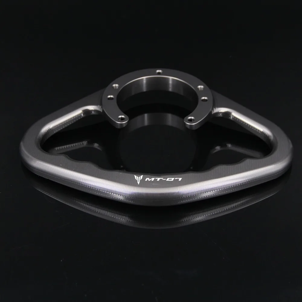 

Motorcycle Passenger Handgrips Hand Grip Tank Grab Bar Handles Armrest For Yamaha MT-07 MT07 MT 07 2014-2017 2015 2016
