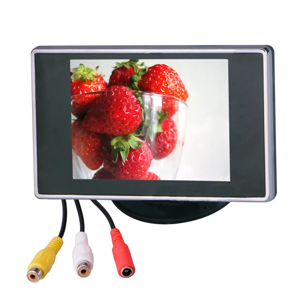 Авто 3 5 &quot2 Way AV вход ТВ дисплей TFT lcd цветной видео экран монитор для резервного