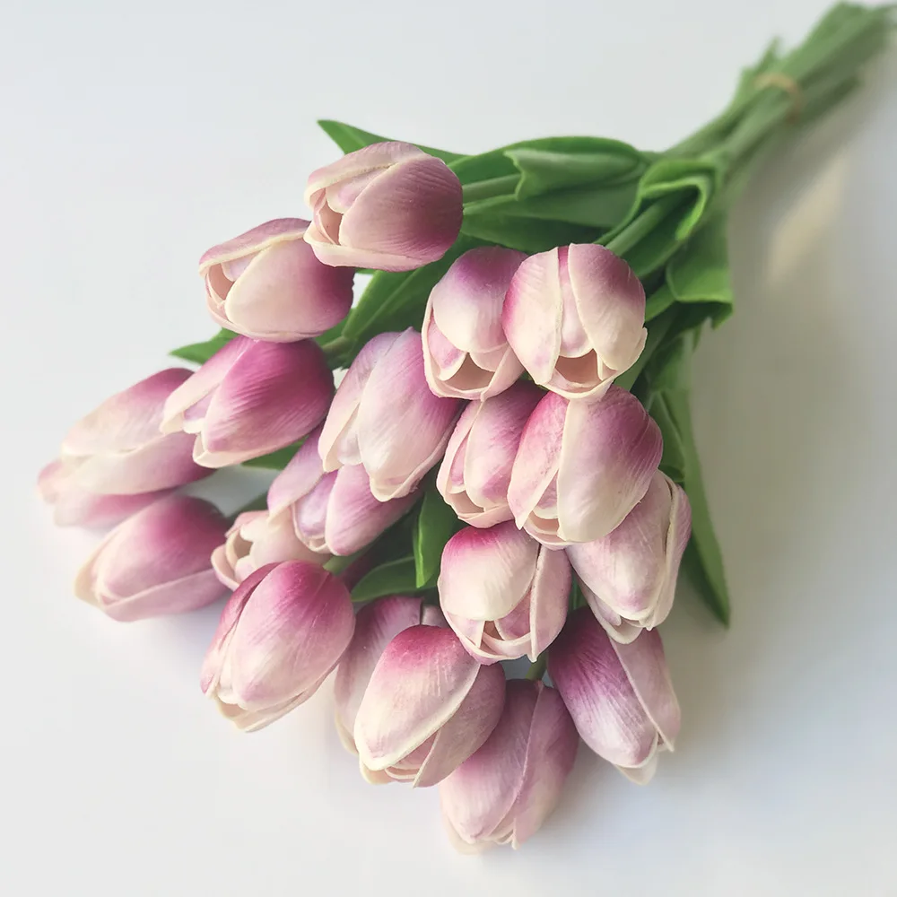 10 шт. красивые реальные цветы латексные тюльпаны искусственный букет поддельные цветы Свадебный букет декоративные цветы для свадьбы
