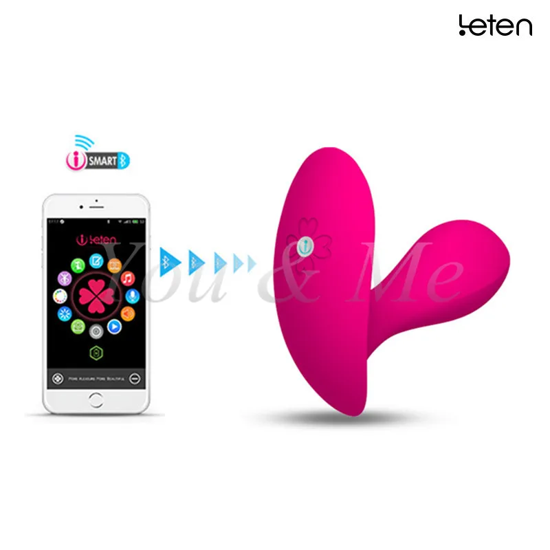 Вибратор бабочка Lucy Leten с дистанционным управлением через приложение вибратор